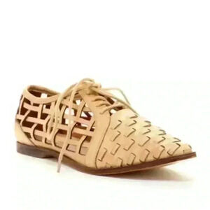 COCONUTS BY MATISSE Gimlet‎ Woven Lace Up Oxfords Size 7.5